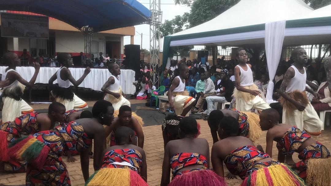 Cultural performance at school